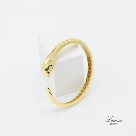 18K GOLD BANGLE