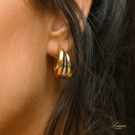 18K GOLD EARRINGS