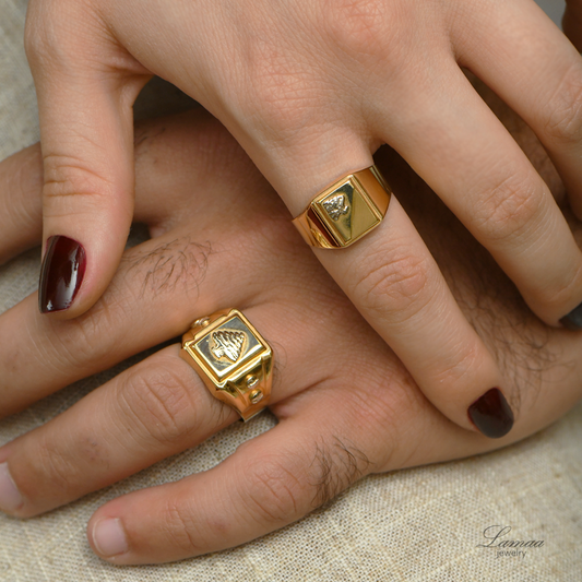 18K GOLD RINGS