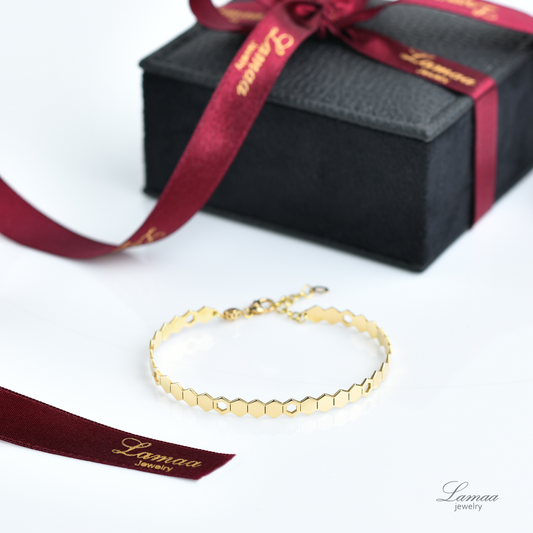 18K GOLD BANGLES