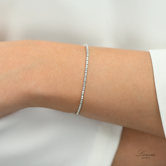 DIAMOND 18K GOLD BRACELET