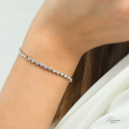 DIAMOND 18K GOLD BRACELET