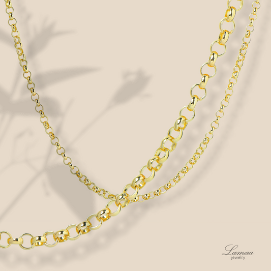 18K GOLD NECKLACE