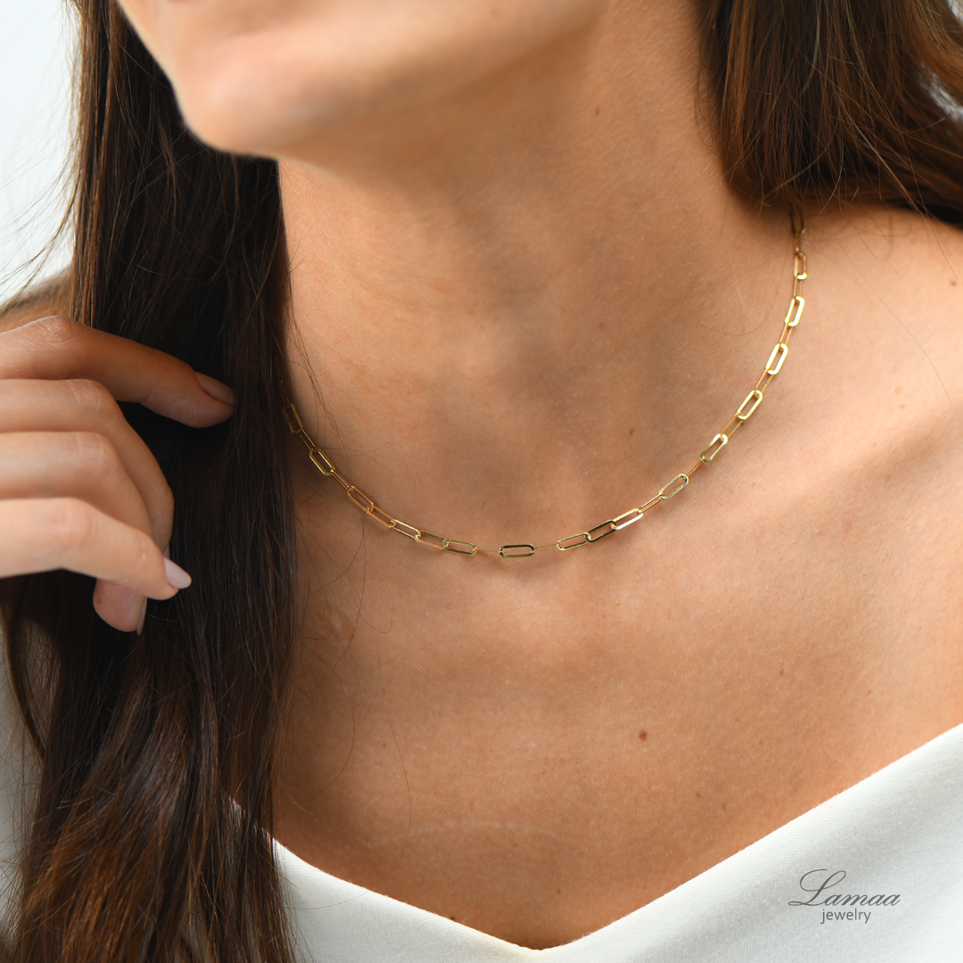 18K GOLD NECKLACE