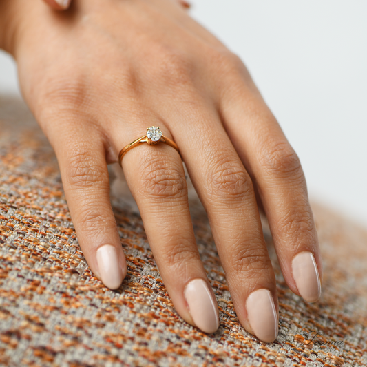 DIAMOND 18KT GOLD RING