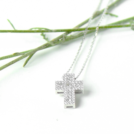 DIAMOND 18KT GOLD NECKLACE