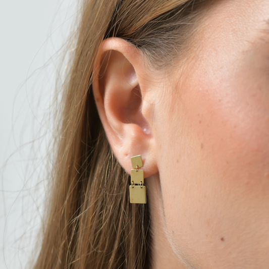 18K GOLD EARRINGS