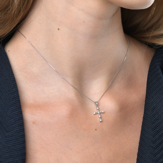 DIAMOND 18KT GOLD NECKLACE