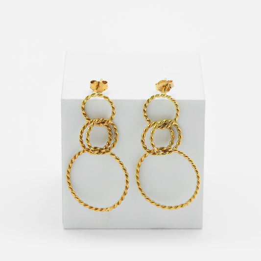 18K GOLD EARRINGS